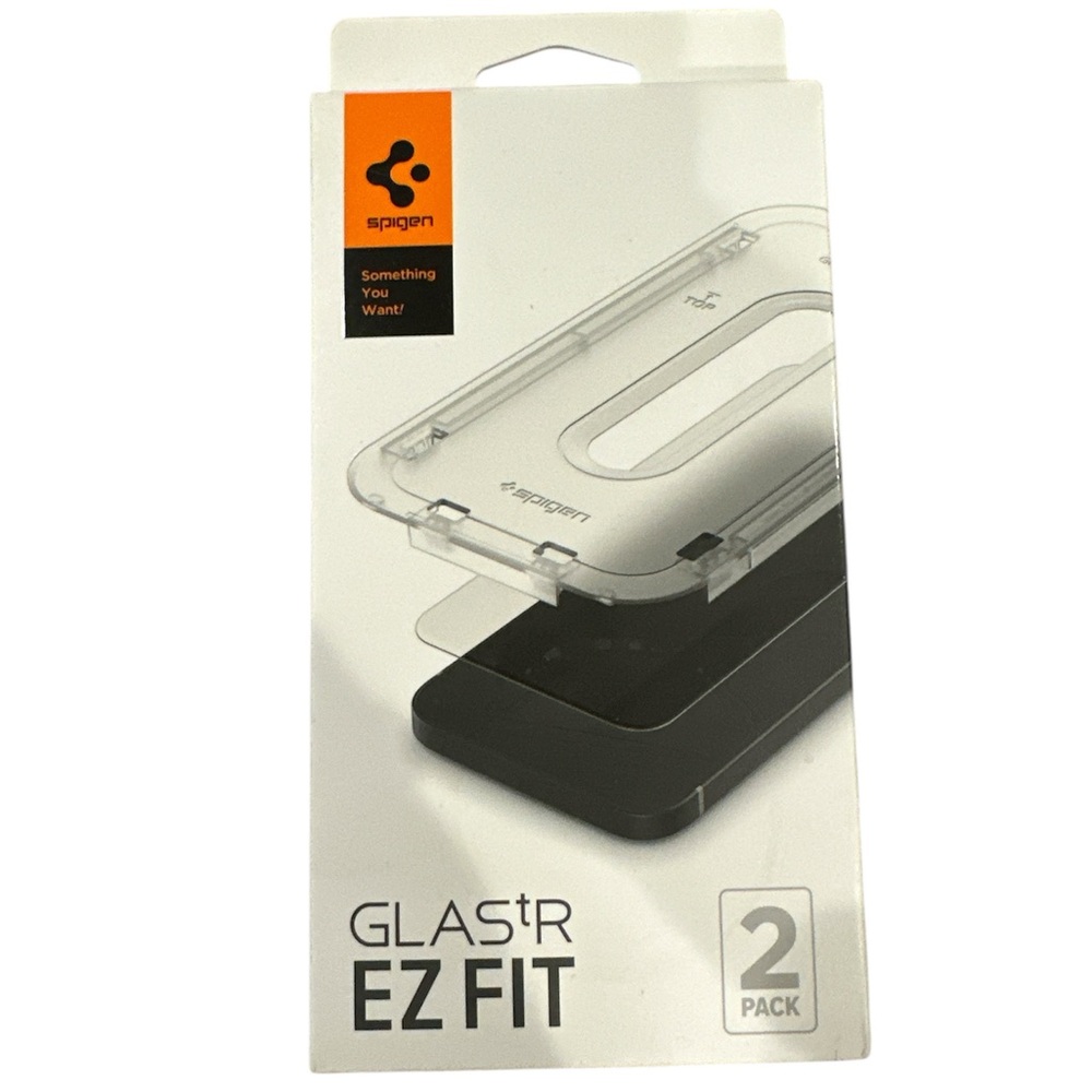 NIB Spigen Glass Screen Protector for iPhone 2 pack